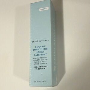 Brand New Skinceuticals Glycolic Brightening Renew Overnight